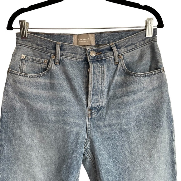 Everlane The 90’s Cheeky Jean Light Wash Button Fly 28 Regular NWOT - Picture 5 of 13